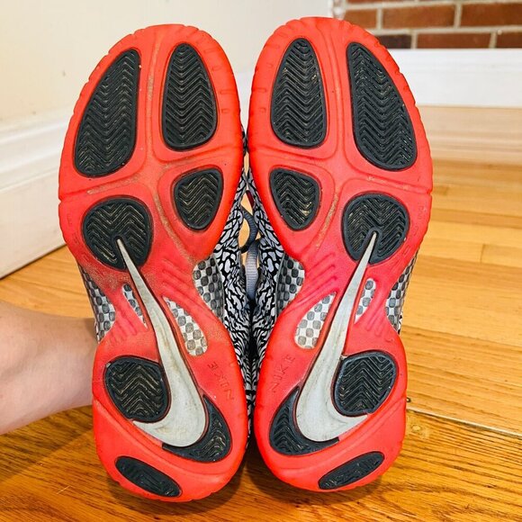 Nike Air Foamposite Pro PRM Elephant Print size 7 616750-002 OG Worn Once - Picture 12 of 16